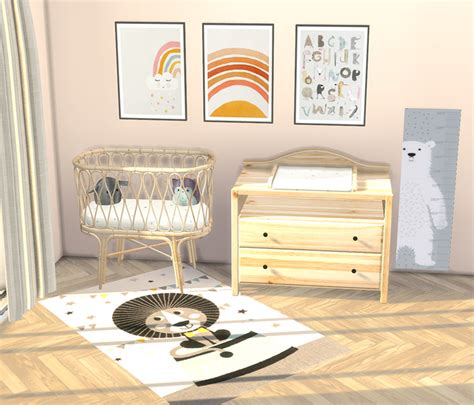Sweetie Pie Chair by SimPlistic. . Sims 4 baby changing table mod